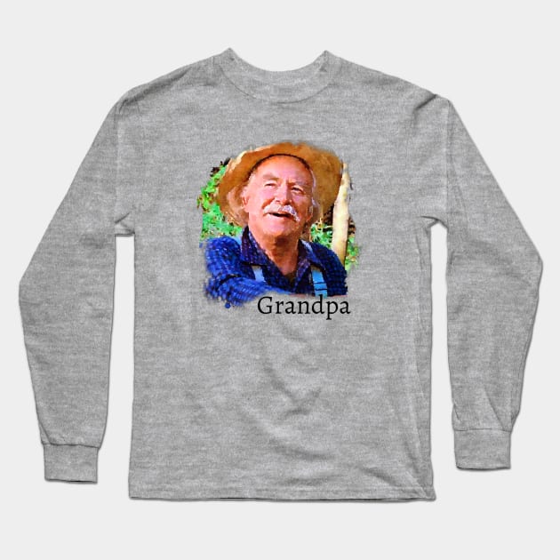 Grandpa Walton Long Sleeve T-Shirt by Neicey